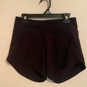 lululemon speed up low rise 4in shorts